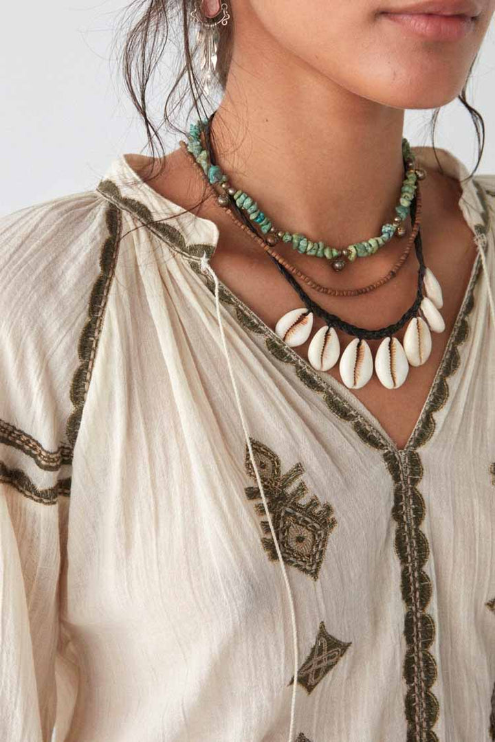 Audrey Blouse - Celo Finito