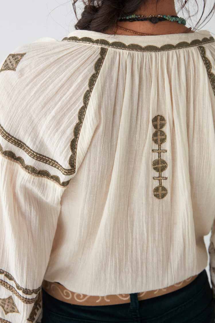 Audrey Blouse - Celo Finito