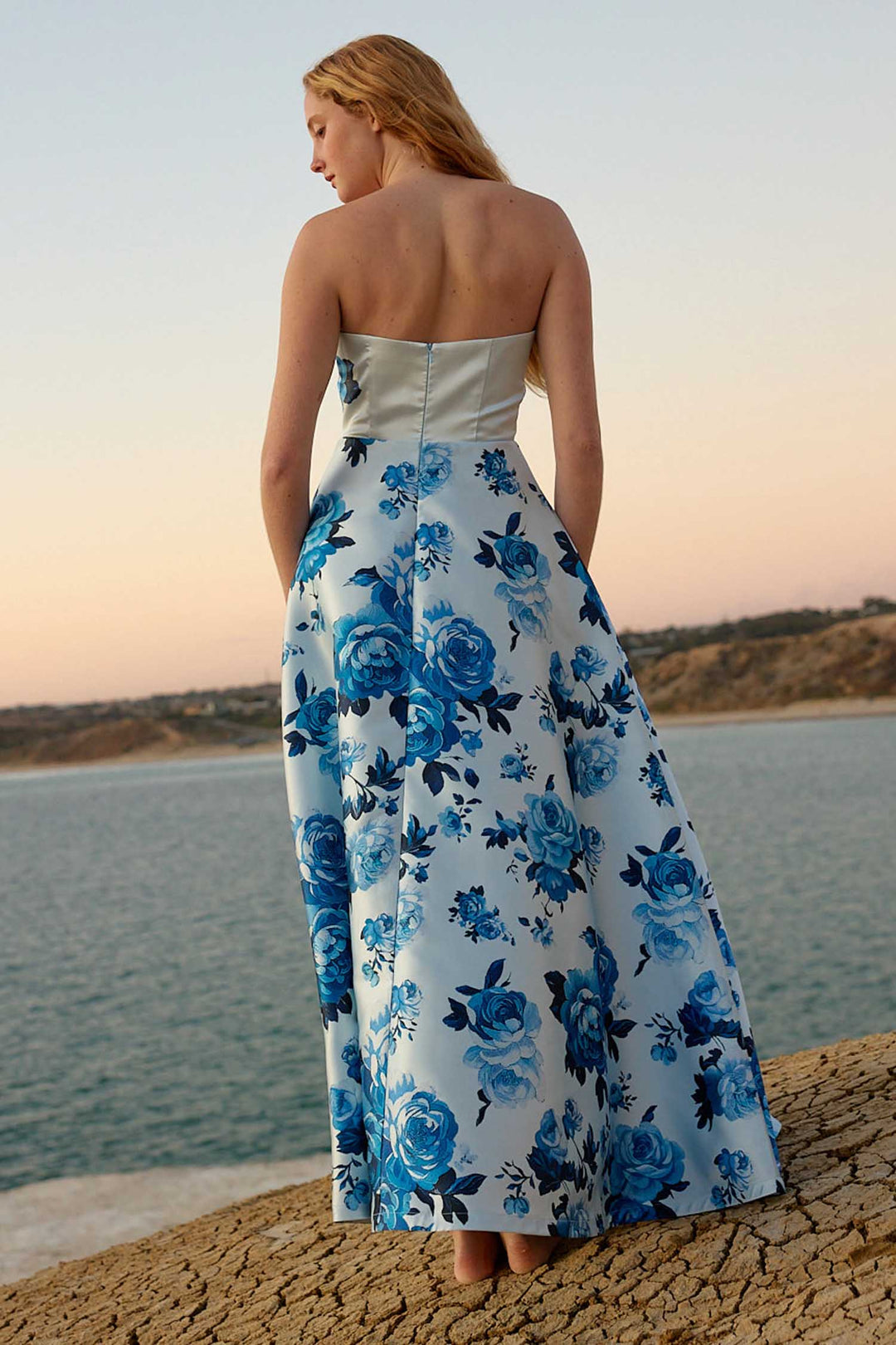 Audrey Dress in Blithe Rose