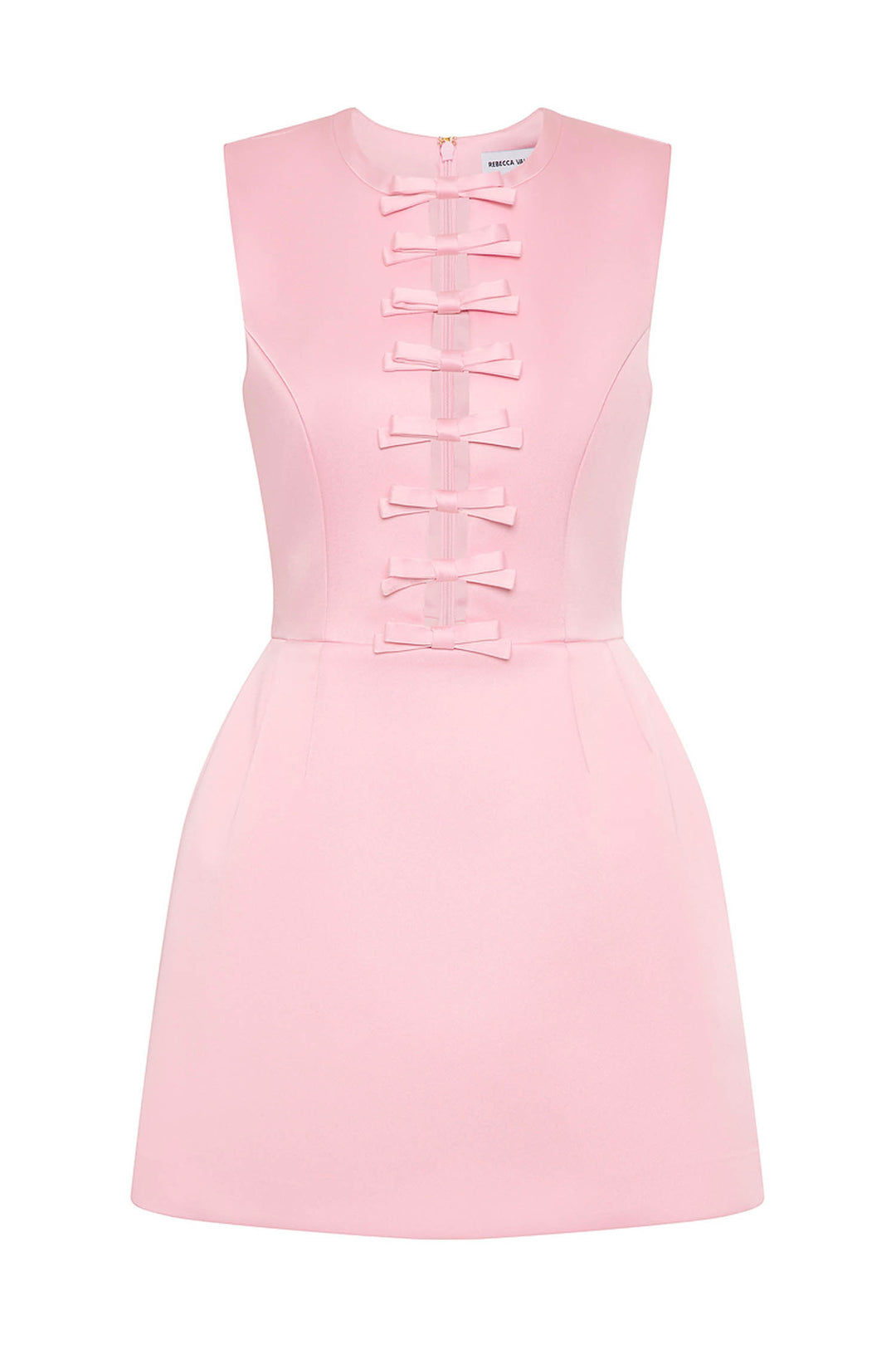 Aymee Mini Dress in Soft Pink