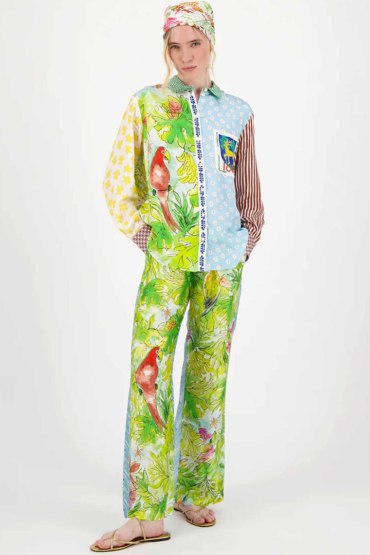 Bailey Straight Leg Track Pant in Pura Vida