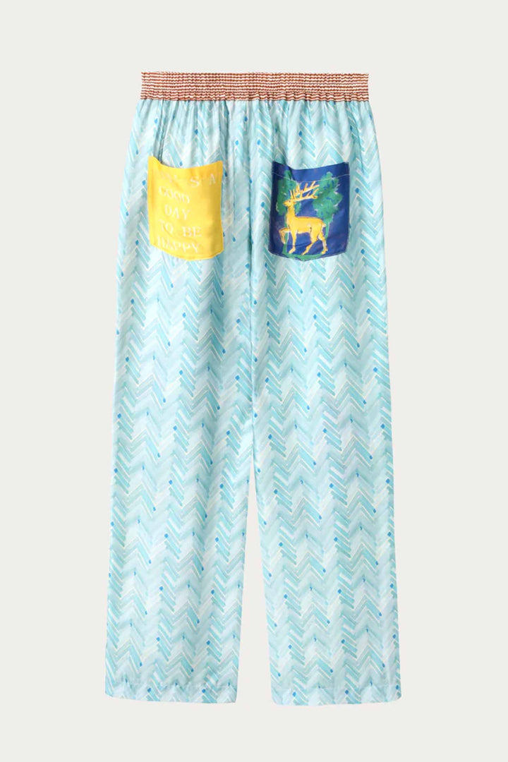 Bailey Straight Leg Track Pant in Pura Vida