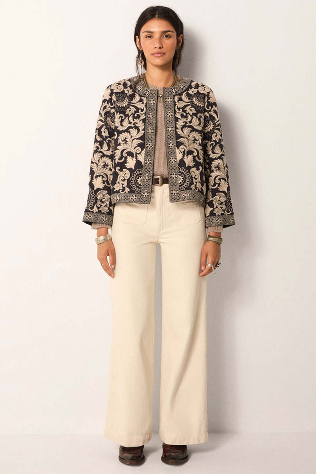 Balani Chuvash Jacket in Deep Black