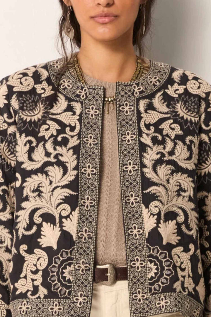 Balani Chuvash Jacket in Deep Black