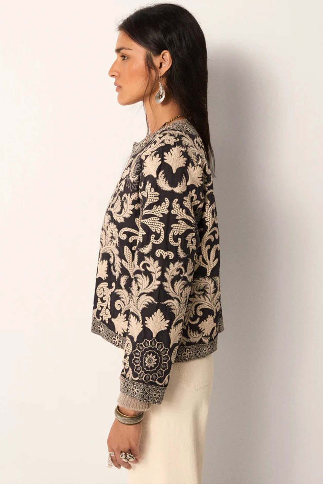 Balani Chuvash Jacket in Deep Black