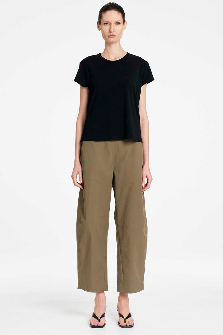 Barrel Leg Pant in Olive