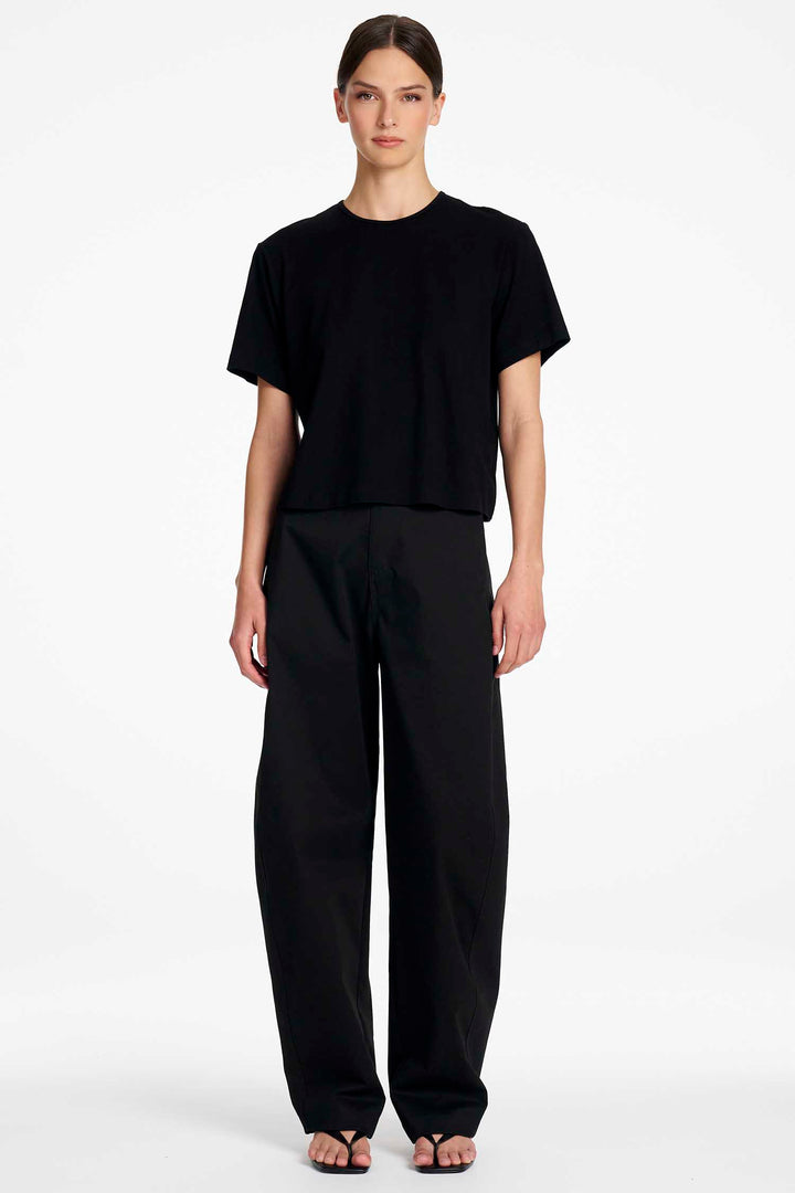 Barrel Pant in Black