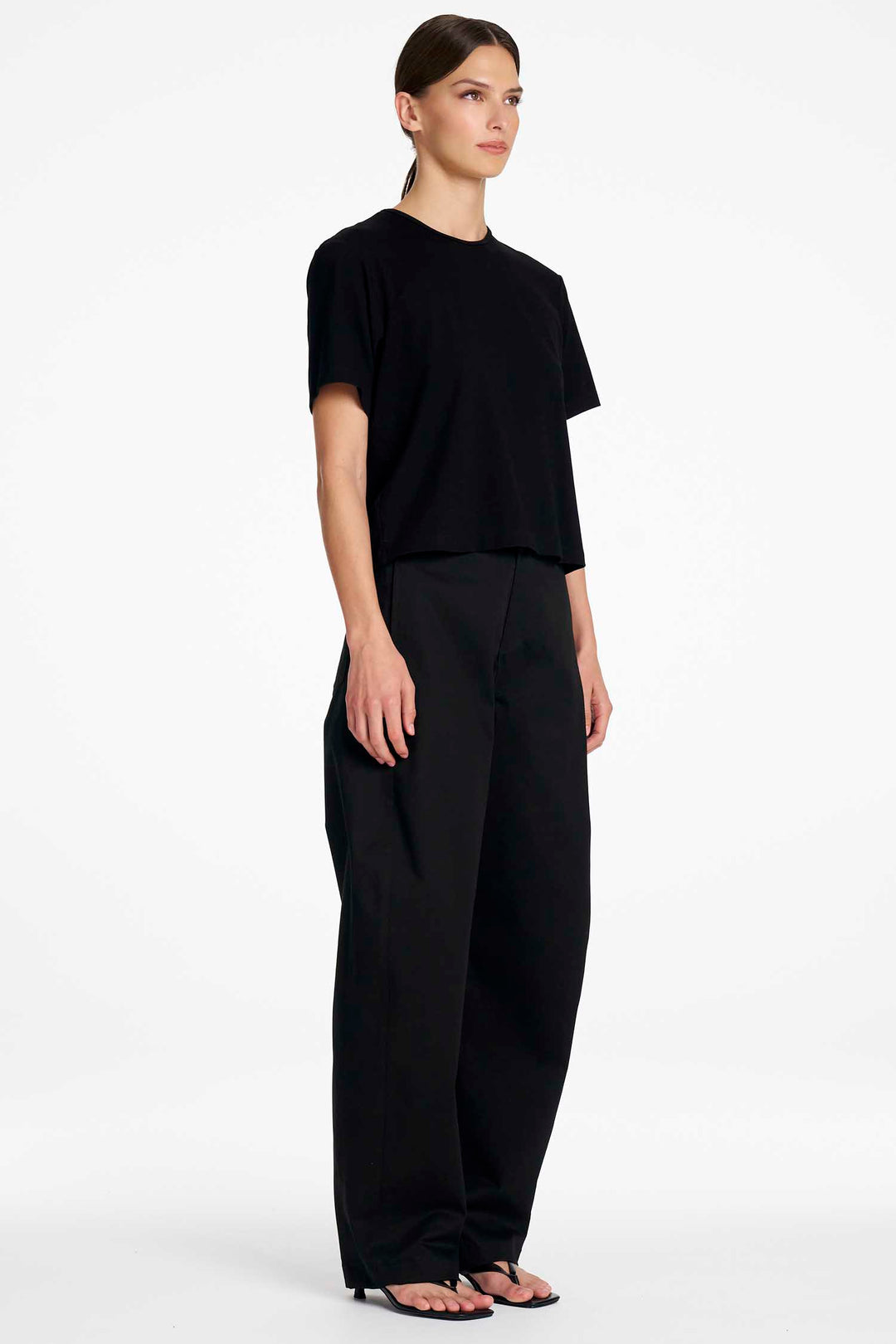 Barrel Pant in Black