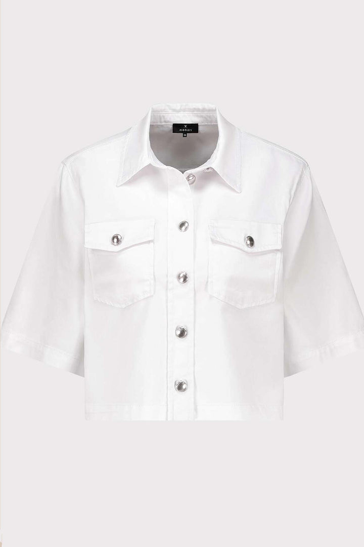 Basic Jean Jacket in Cream