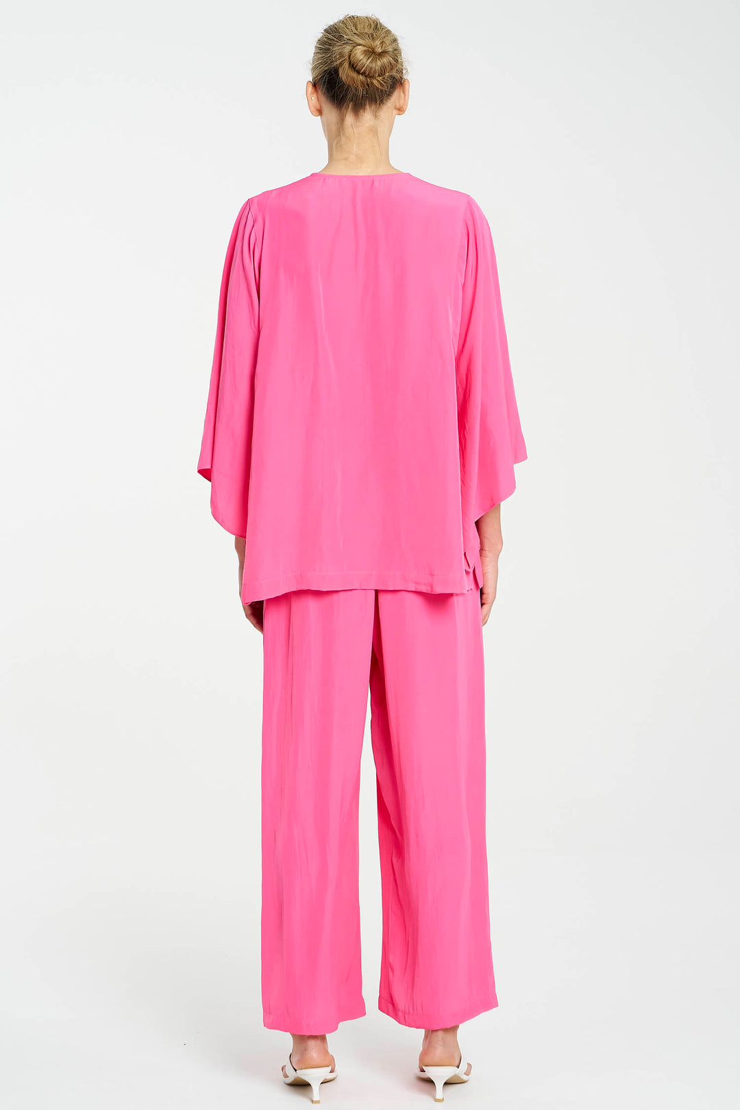 Batwing Top in Hot Pink