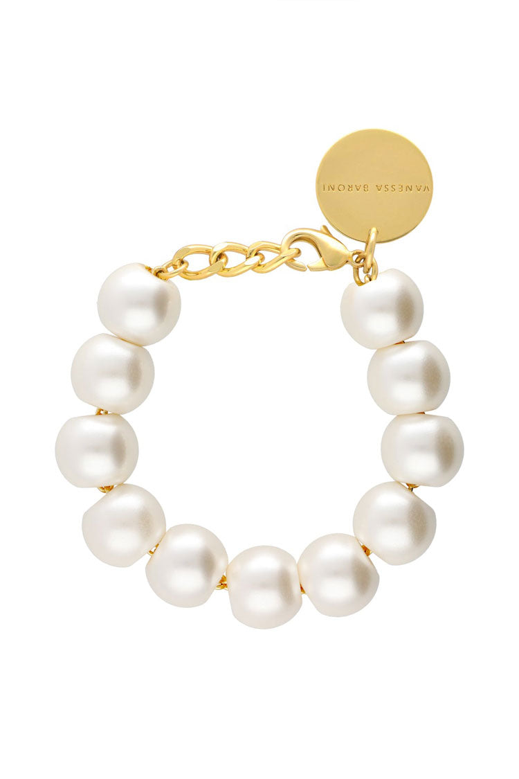 Beads Bracelet in Pearl