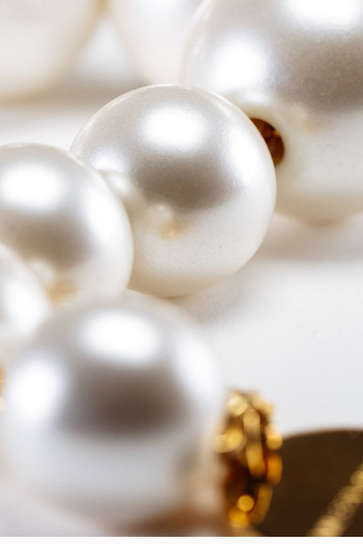 Beads Necklace in Pearl