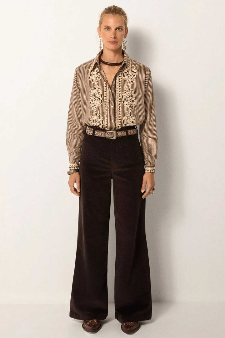 Bebo Blouse in Cohiba
