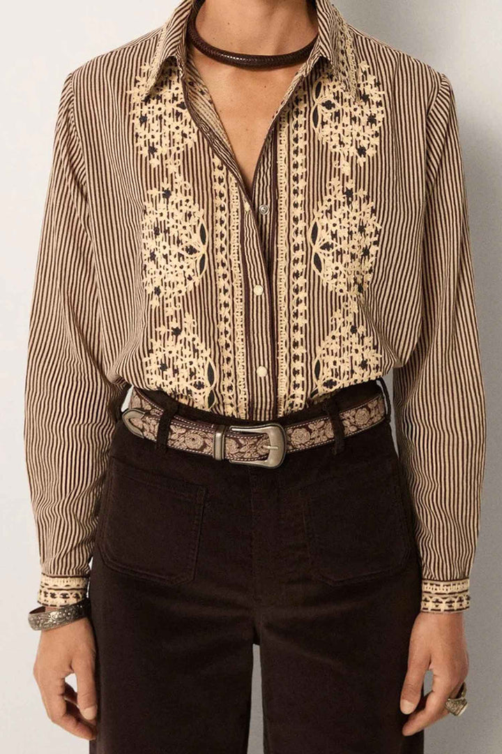 Bebo Blouse in Cohiba