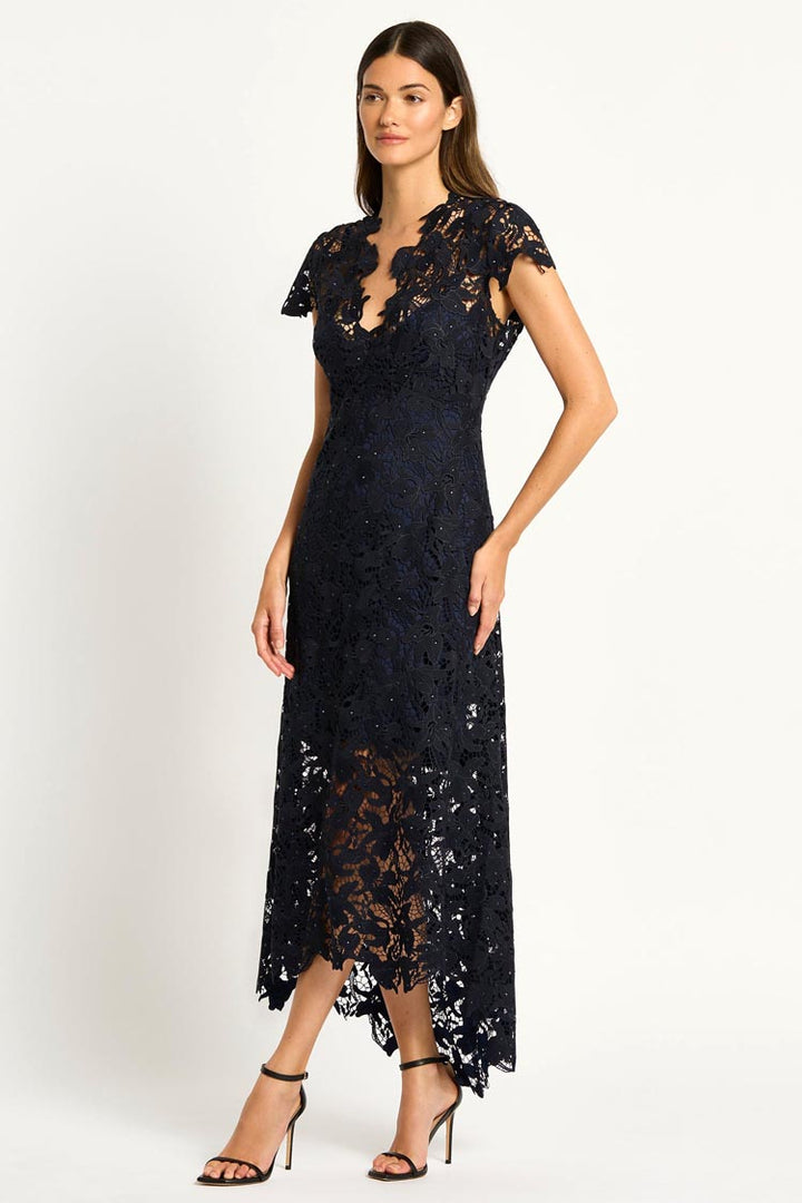 Belinda Dress in Navy