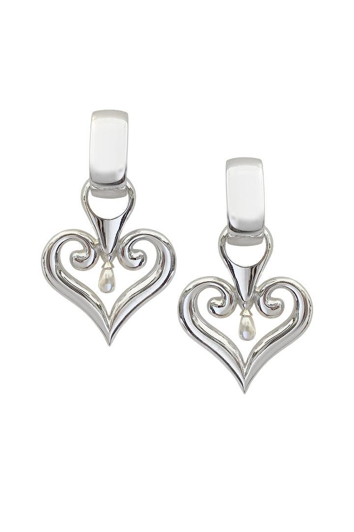 Bella Earrings in Silver