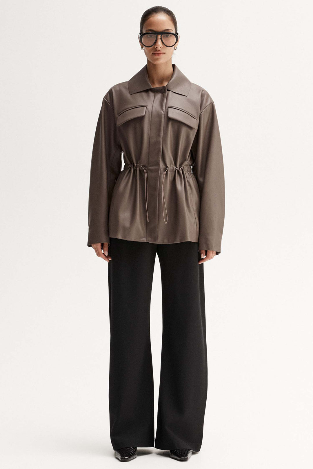 Bennet Jacket in Taupe