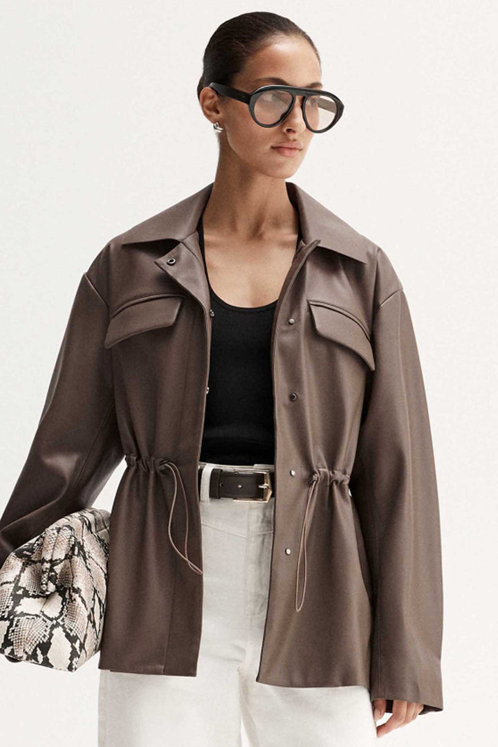 Bennet Jacket in Taupe