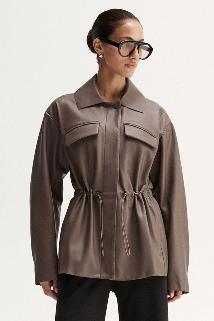 Bennet Jacket in Taupe