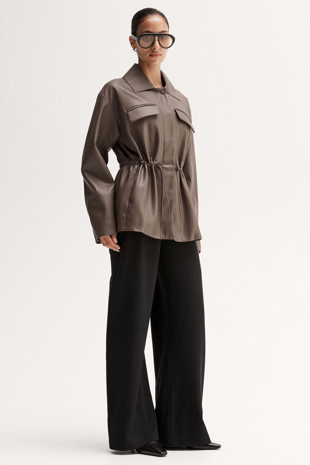 Bennet Jacket in Taupe