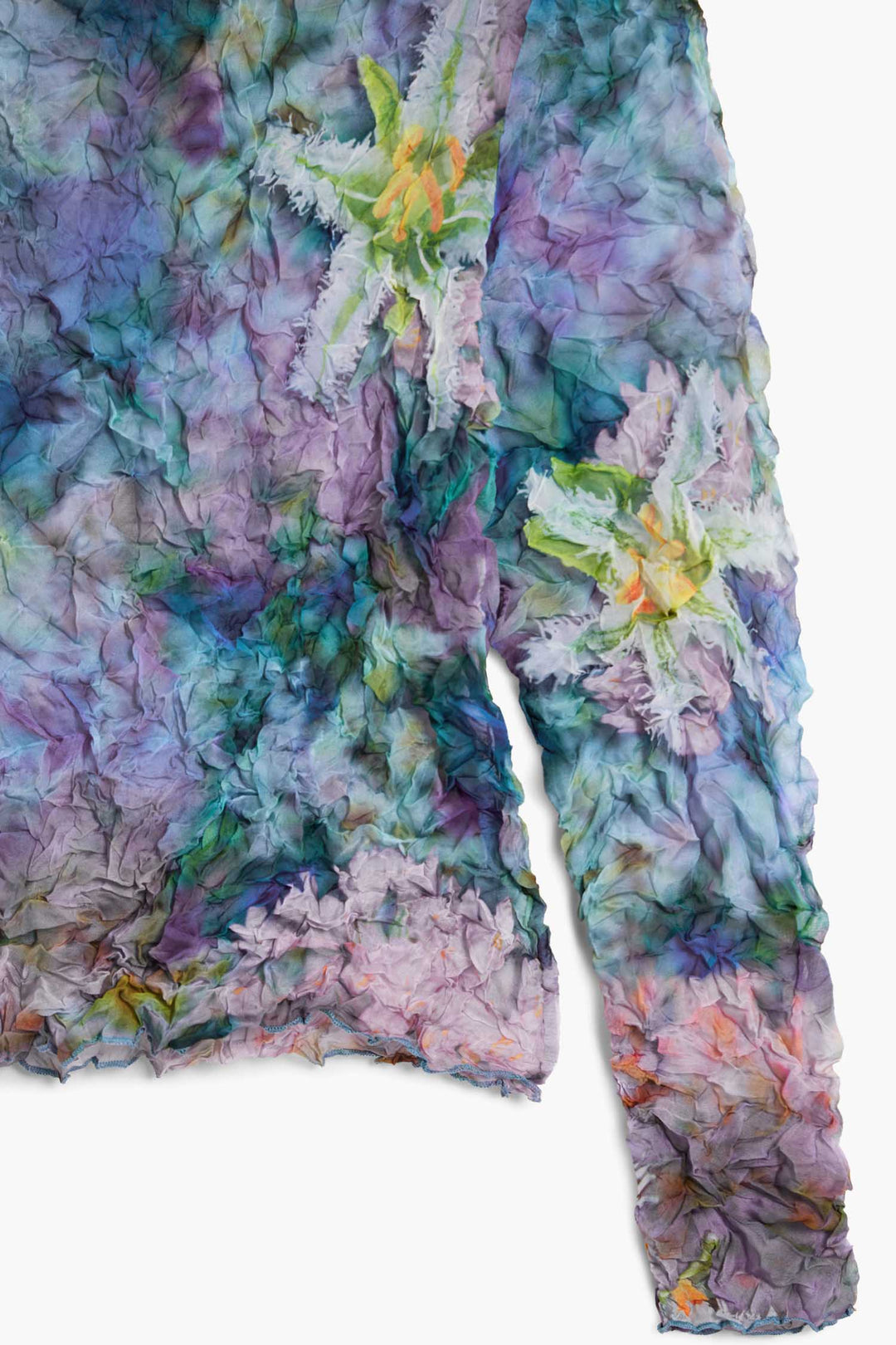 Bettle Blouse in Azul Mineral