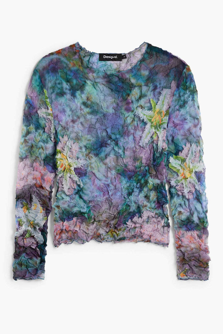 Bettle Blouse in Azul Mineral