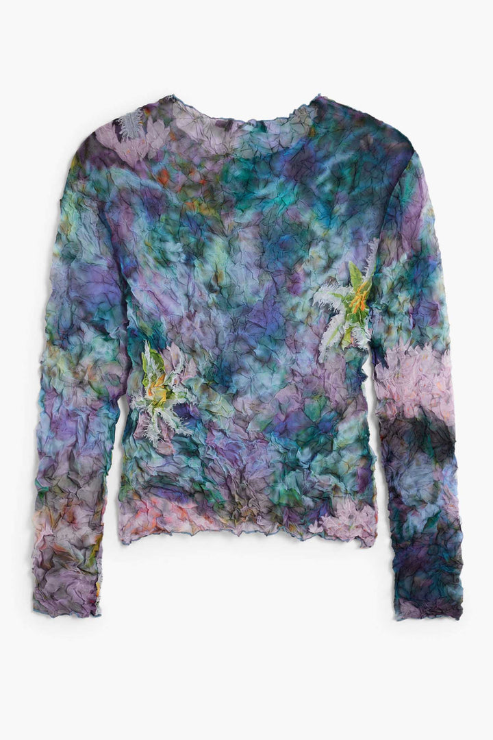 Bettle Blouse in Azul Mineral
