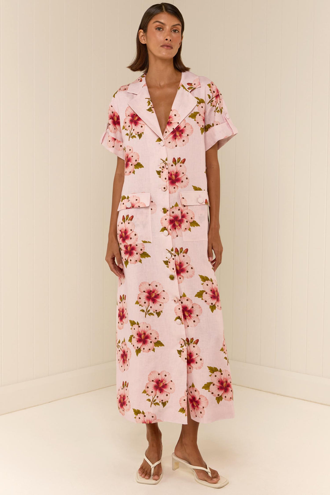 Betty Dress in Hibi Polka