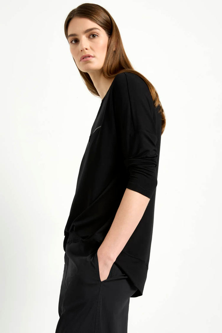 Bevel Pant in Black
