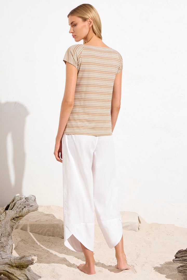 Bevel Pant in White