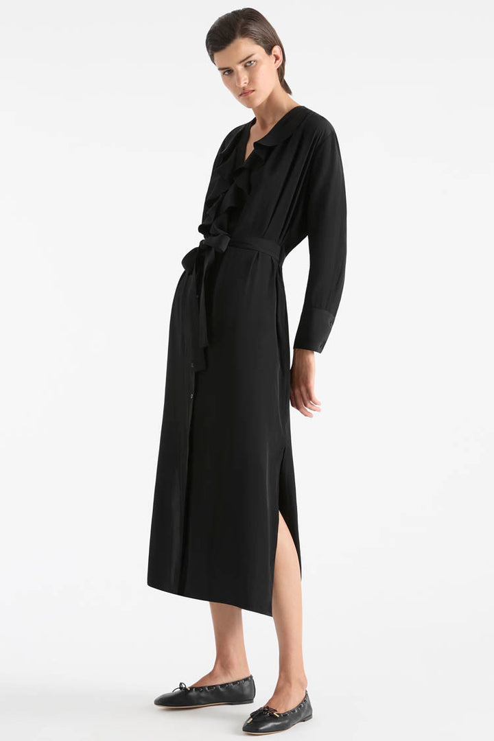 Billow Dress in Black