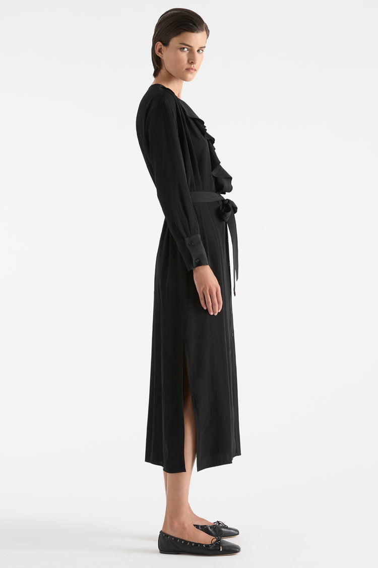 Billow Dress in Black