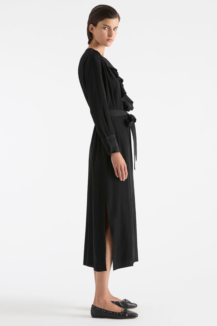 Billow Dress in Black
