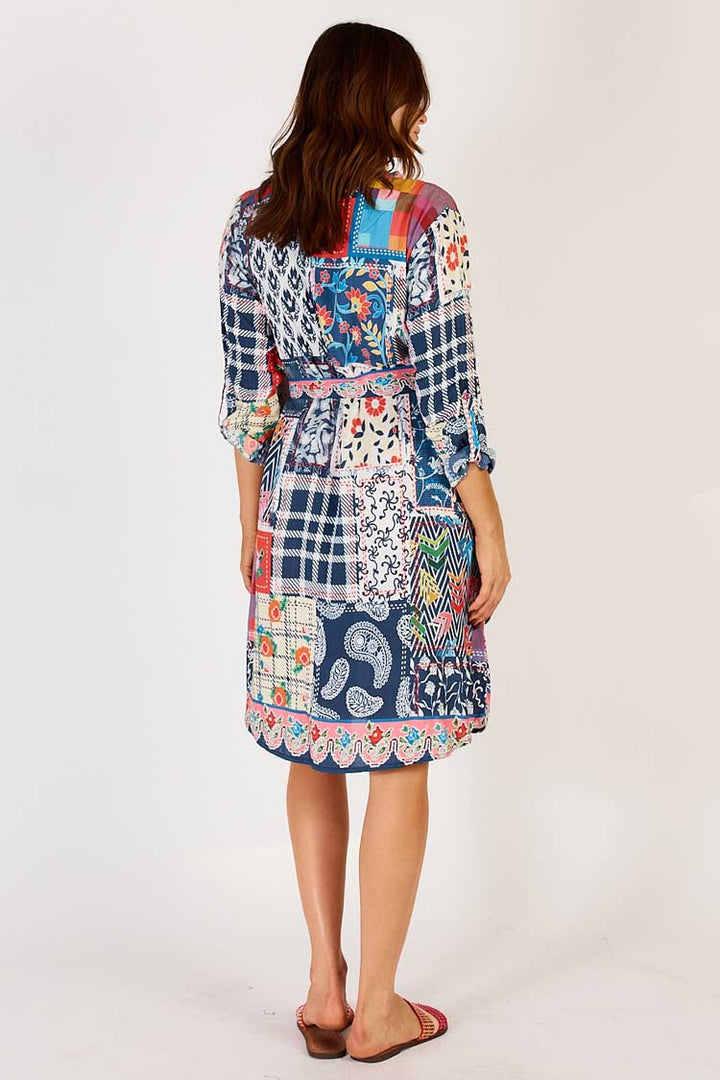 Birdie Printed Shirt Dress