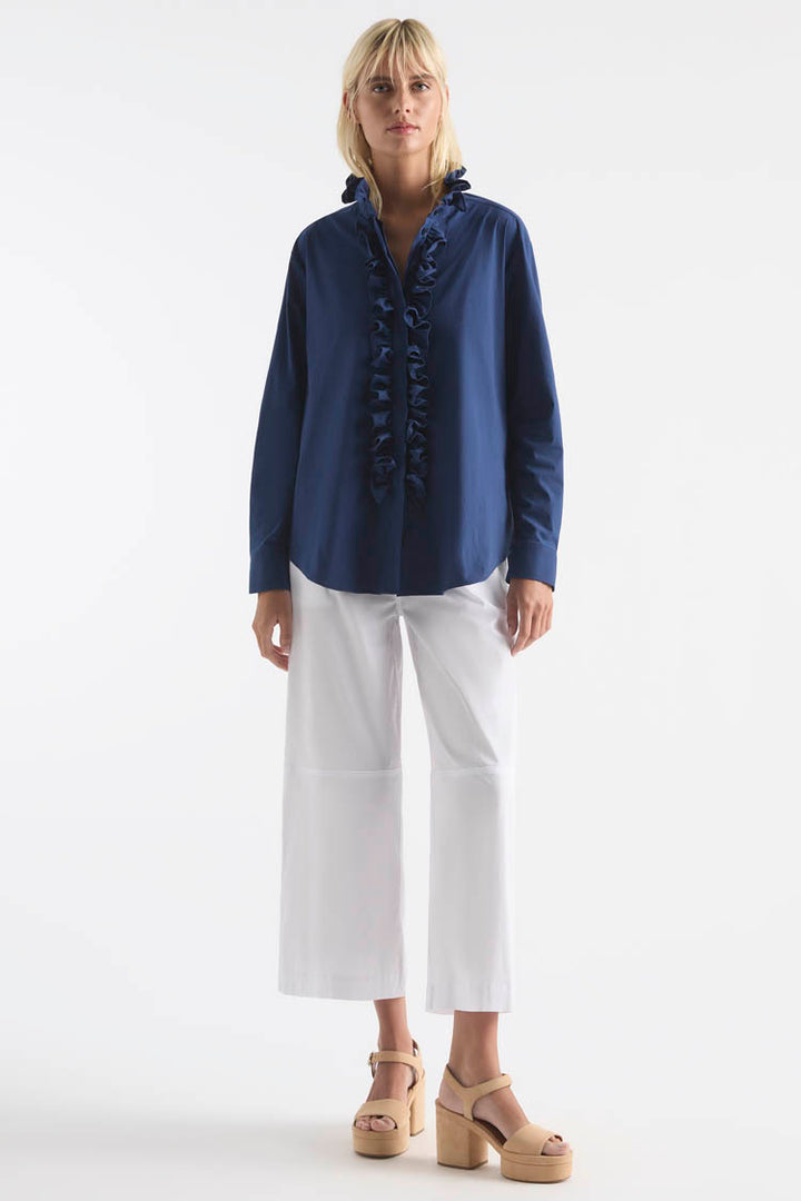 Bistro Blouse in Ocean