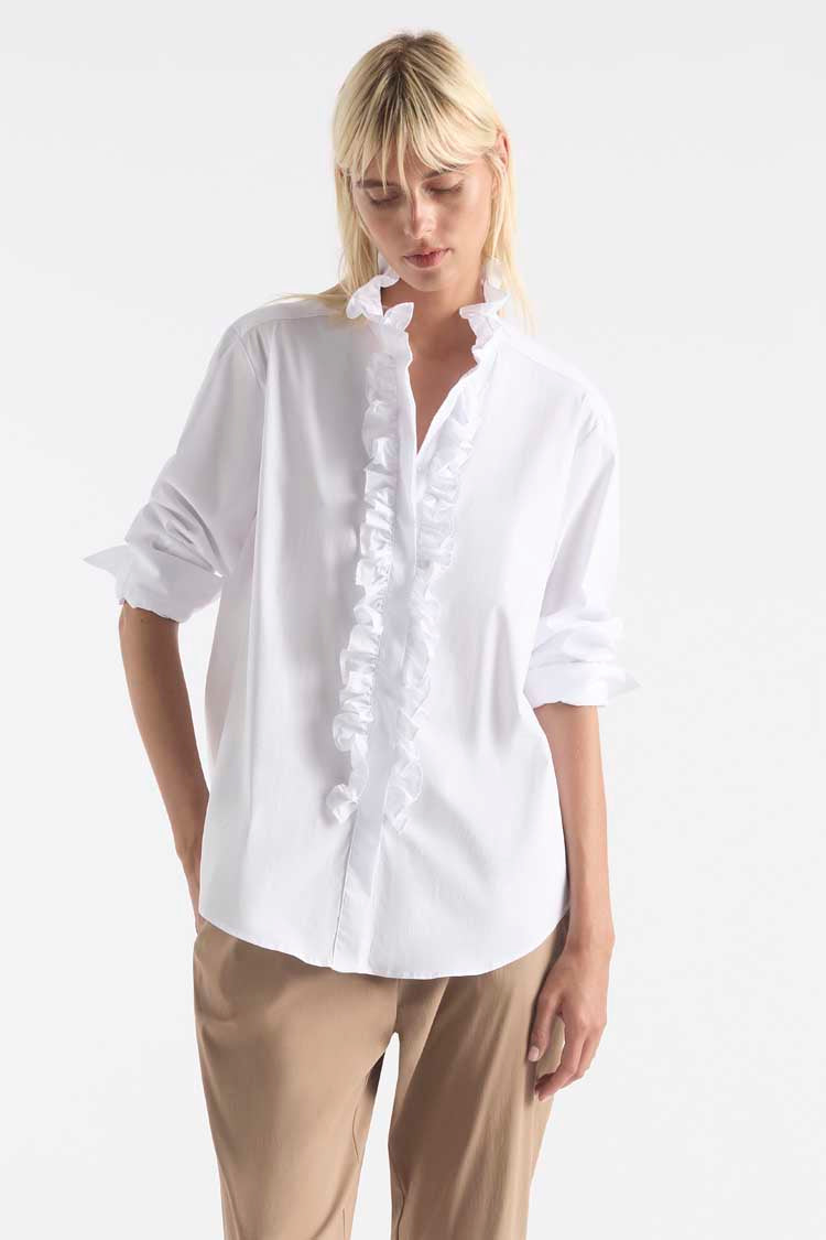 Bistro Blouse in White