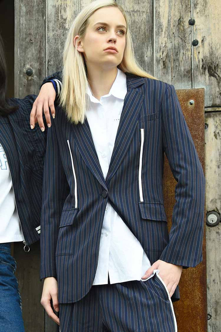 It's Just a Blaze Jacket in Pinstripe
