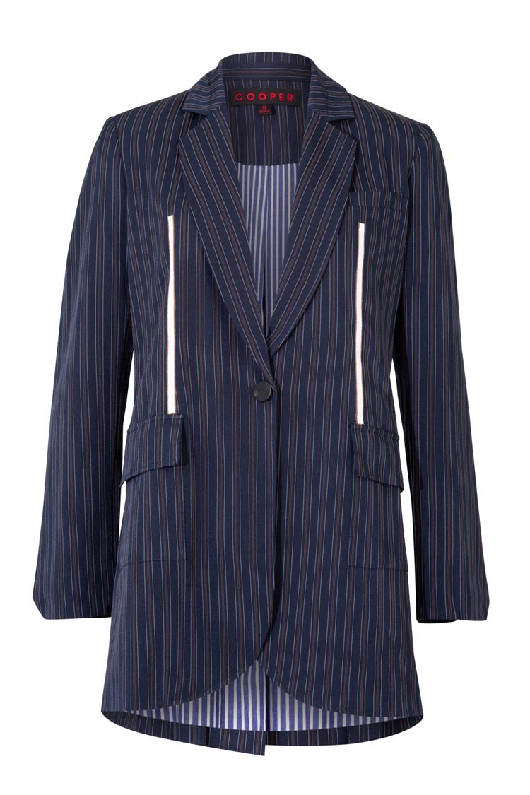 It's Just a Blaze Jacket in Pinstripe