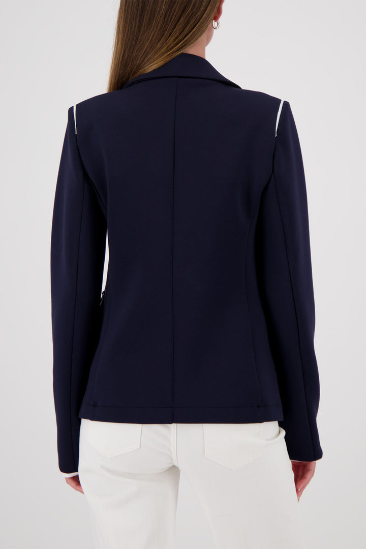Blazer w White Detail in Marine