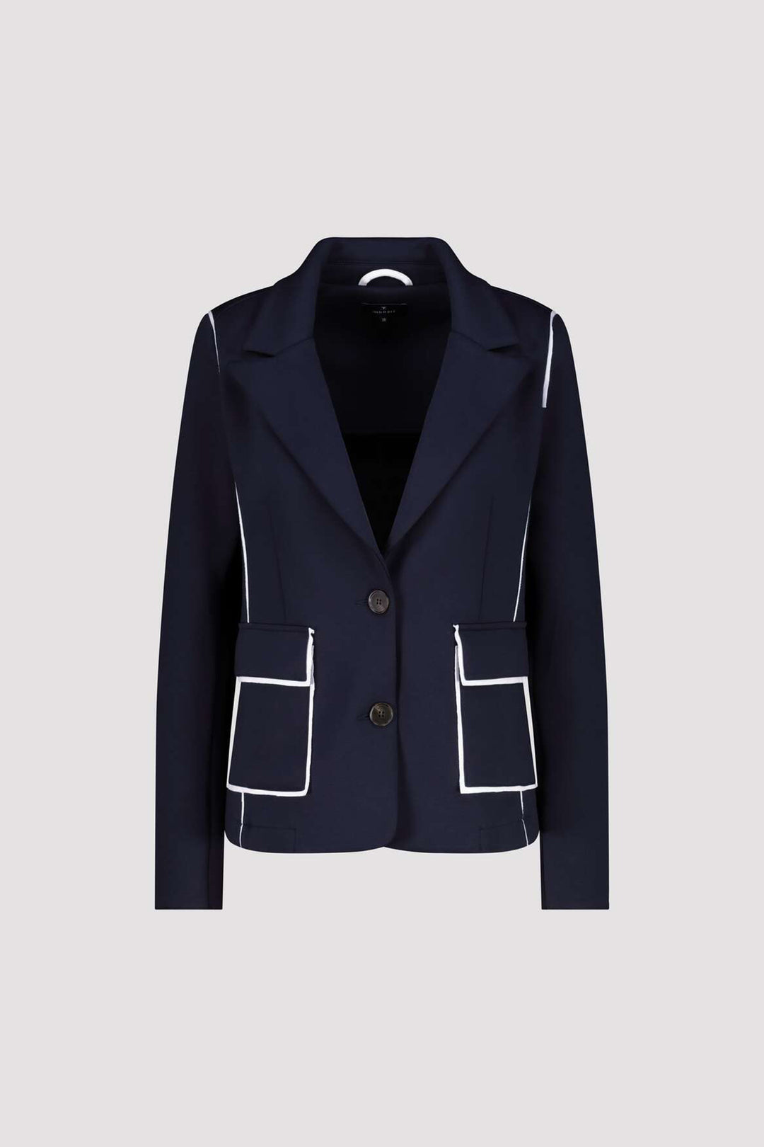 Blazer w White Detail in Marine