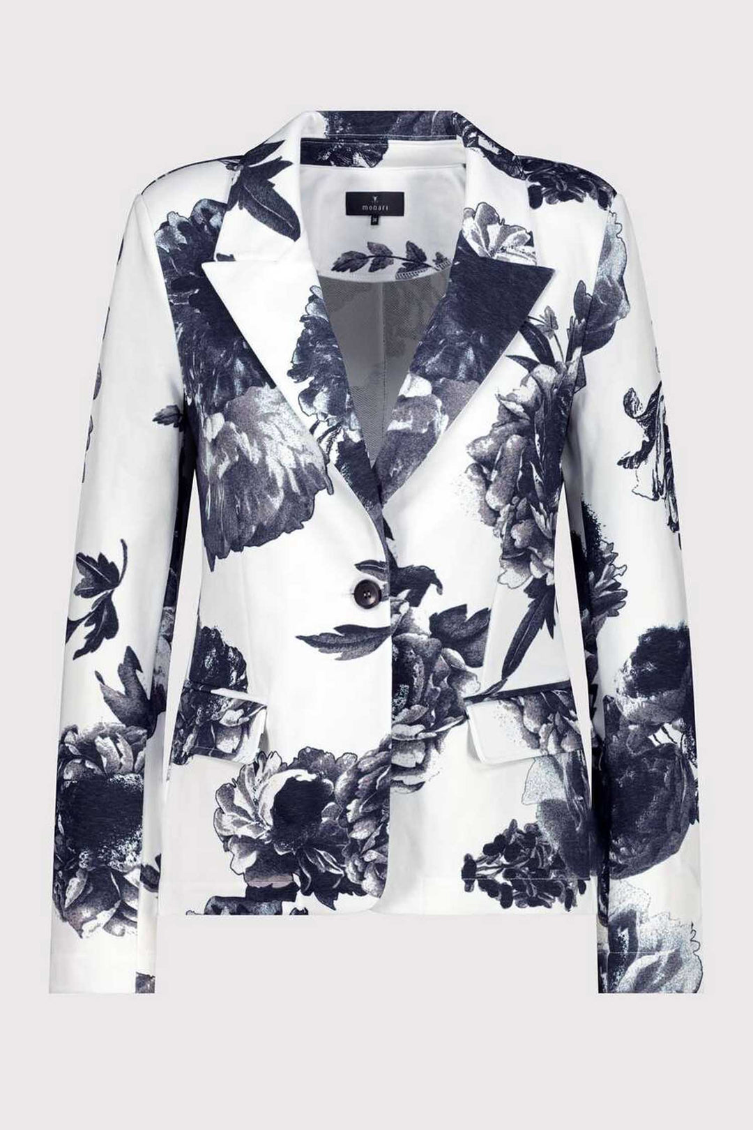 Blazer w Deep Ocean Floral Print