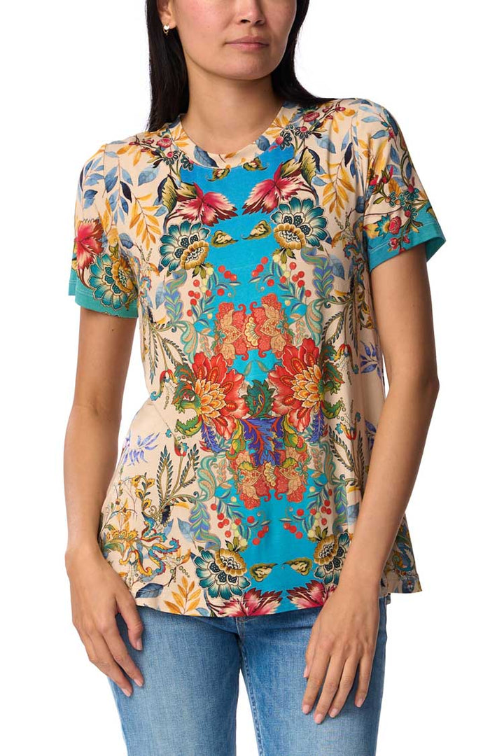 Blu Fav SS Crew Neck Swing Tee