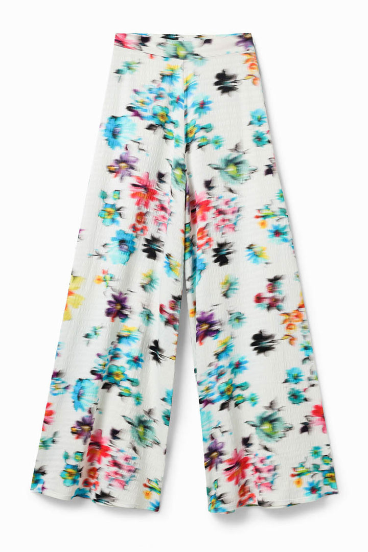 Blurry Flowers Maxi Wide Leg Pants | FINAL SALE