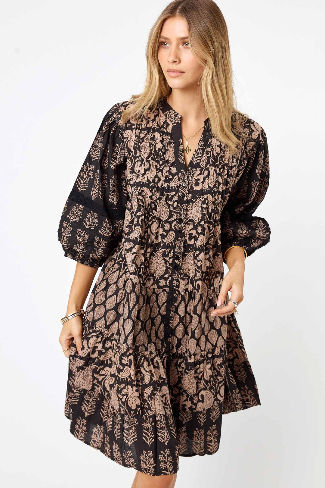 Blythe Dress in Espresso