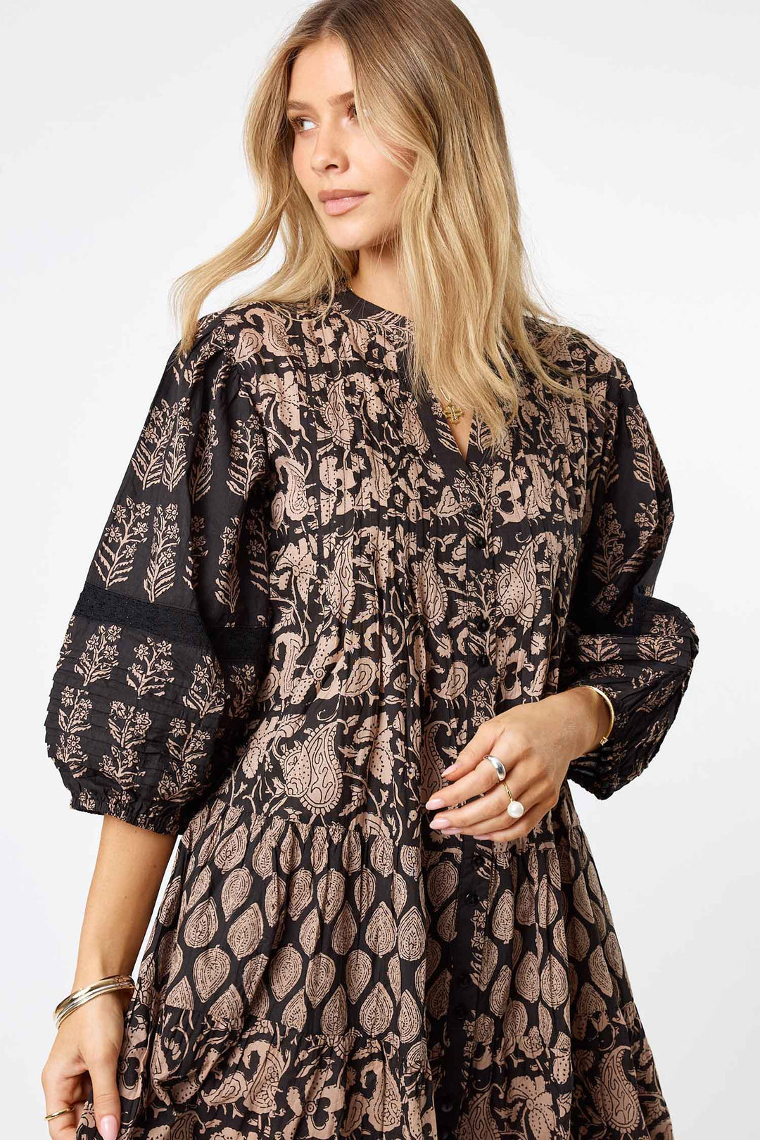 Blythe Dress in Espresso