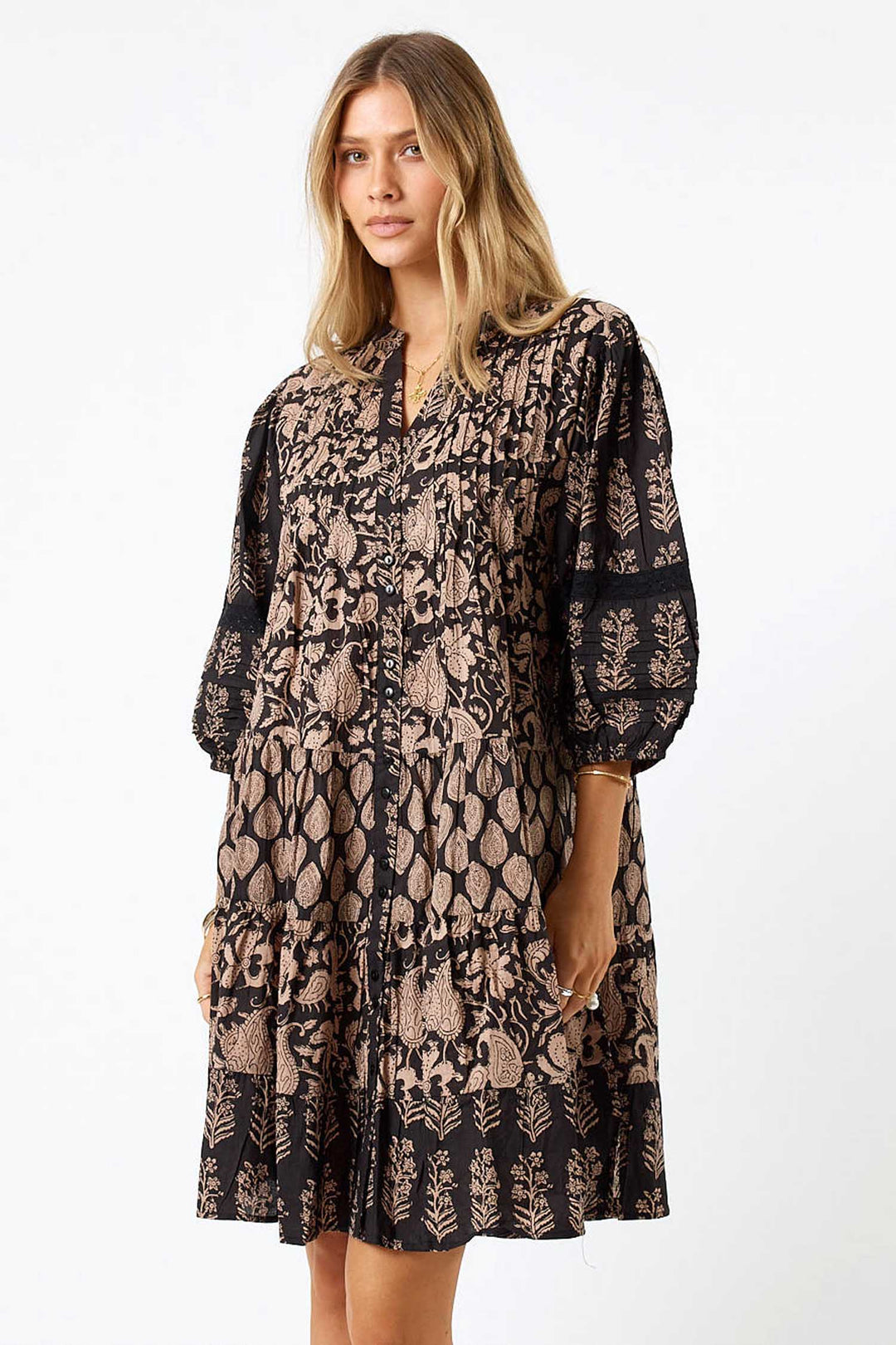 Blythe Dress in Espresso