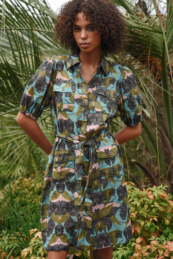 Bonbon Baby Dress in Lotus Of Love