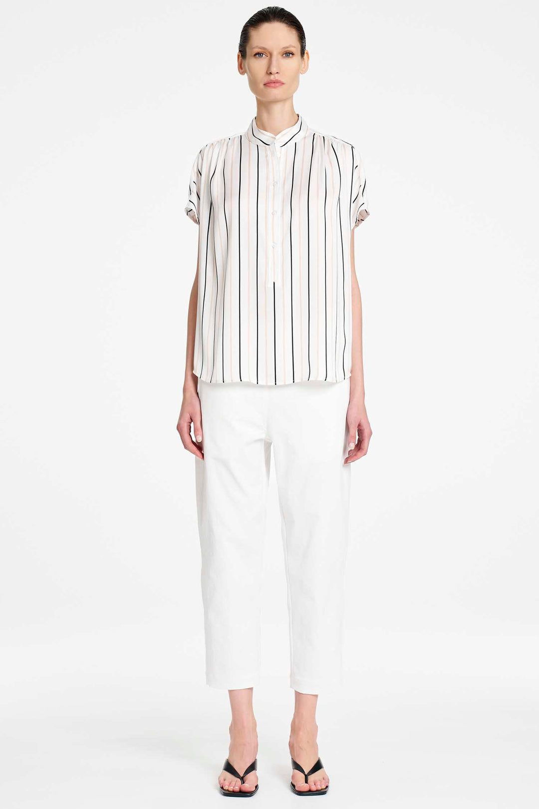Bow Pant in Ivory