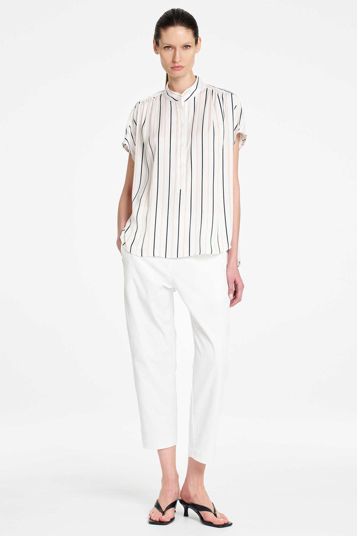 Bow Pant in Ivory