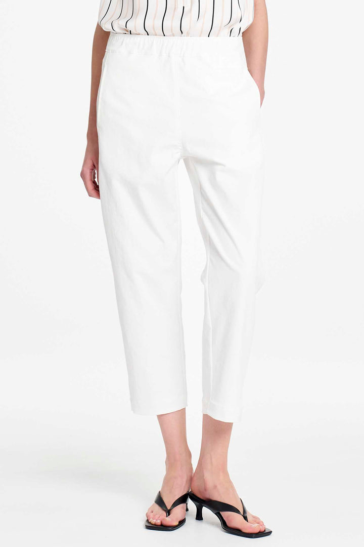 Bow Pant in Ivory